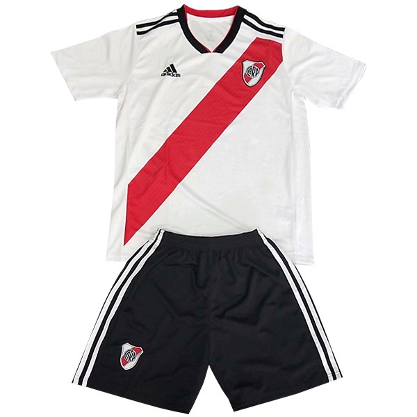 Camiseta River Plate Primera equipo Niños 2018-19 Blanco